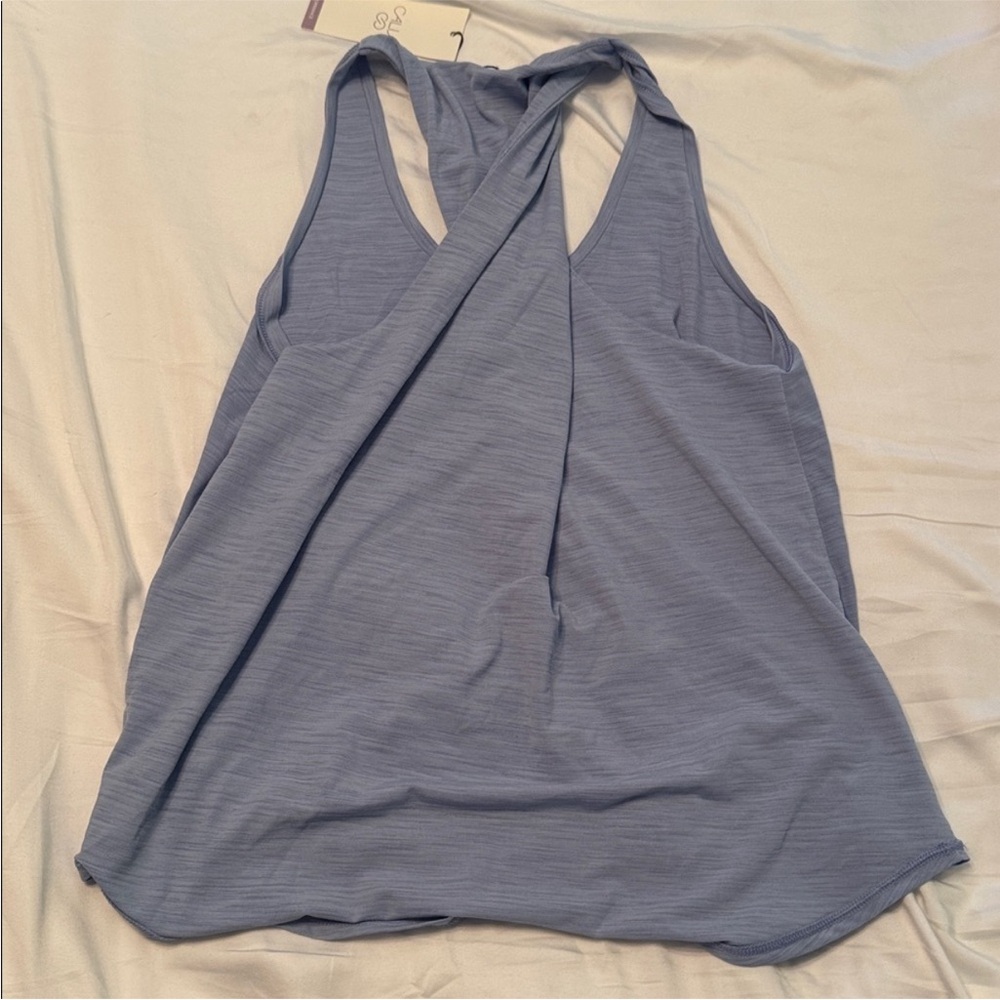 CALIA Light Blue Tank Top - Picture 2 of 3